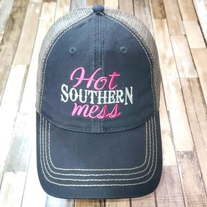 Hot Southern Mess Mesh Hat